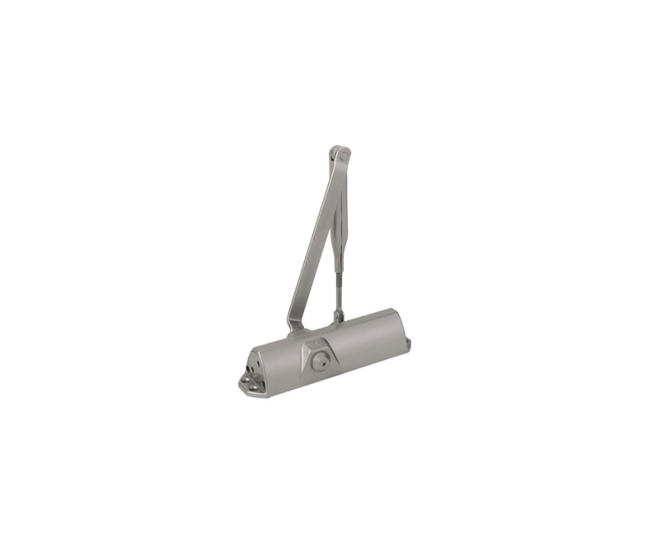 Face-mounted door closer