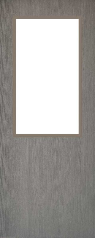 DFG34 Grey Clear door