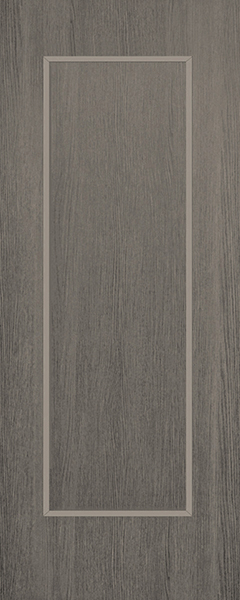 Genoa Grey 1 Panel Shaker door
