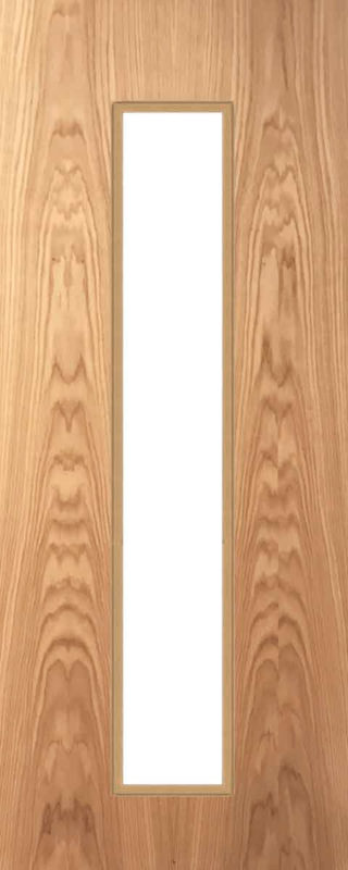 DFG41 Oak Delaware Clear door