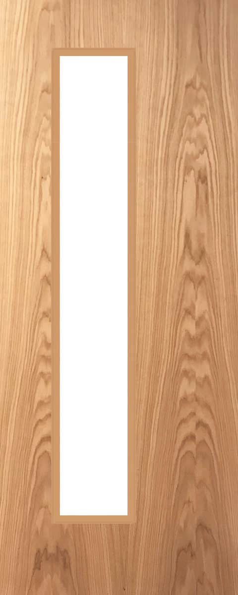 DFG01 Oak Clear door