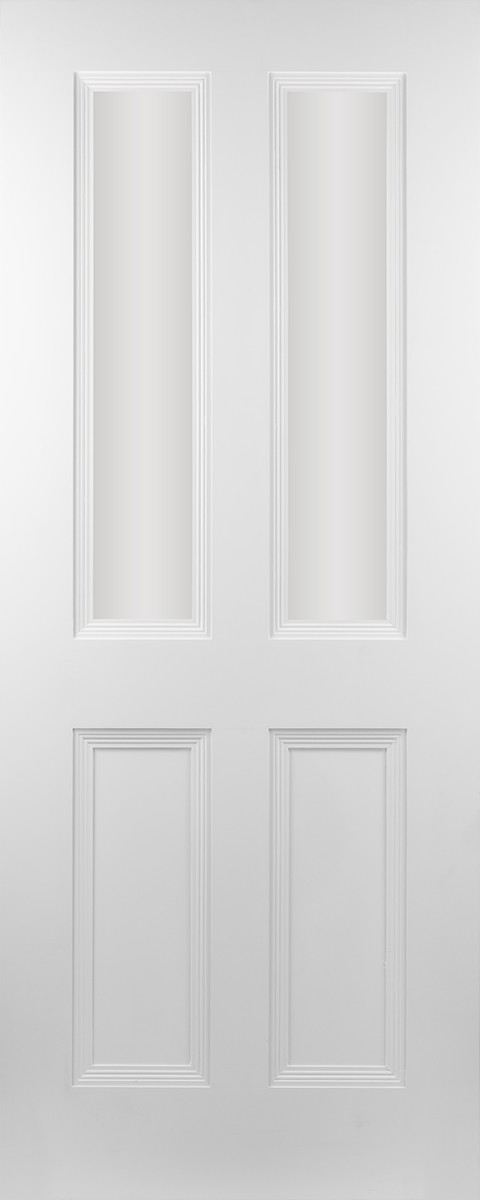 Oxford 2 Panel 2 Glass Glazed Clear door