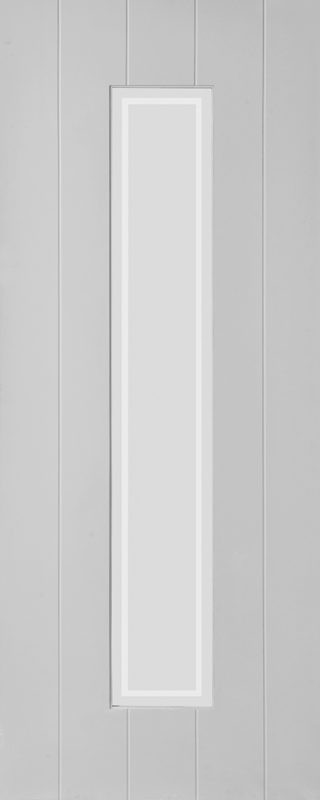 Somerset Etched Printed Glass door